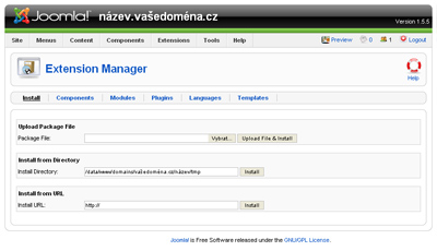extension manager